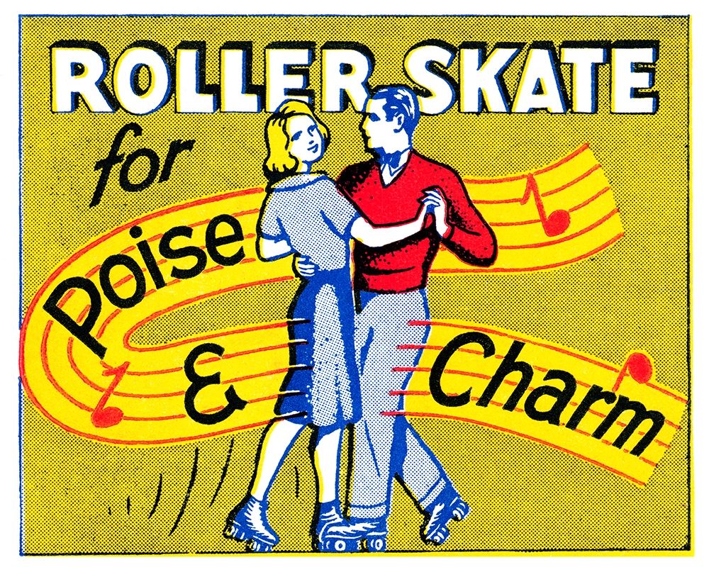 Roller Skate for Poise and Charm