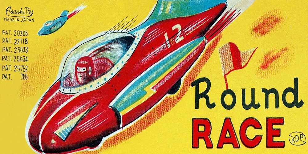 Round Race Rocket Car