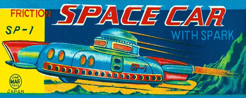 SP-1 Friction Space Car