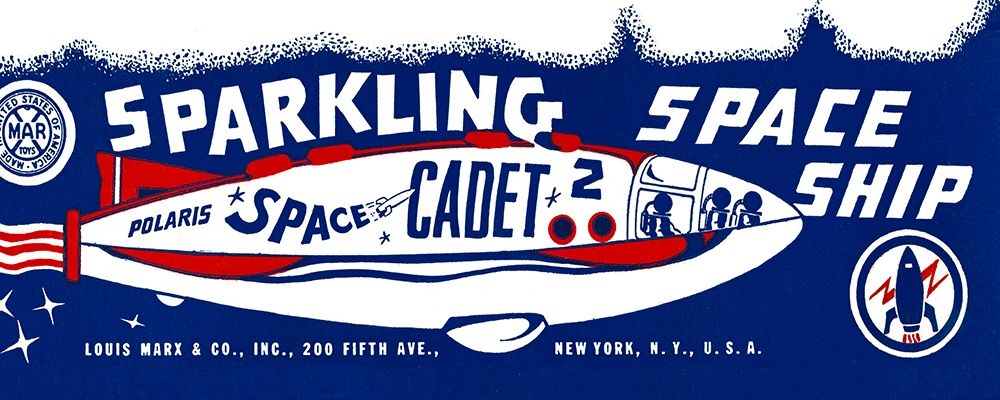 Space Cadet Sparkling Space Ship