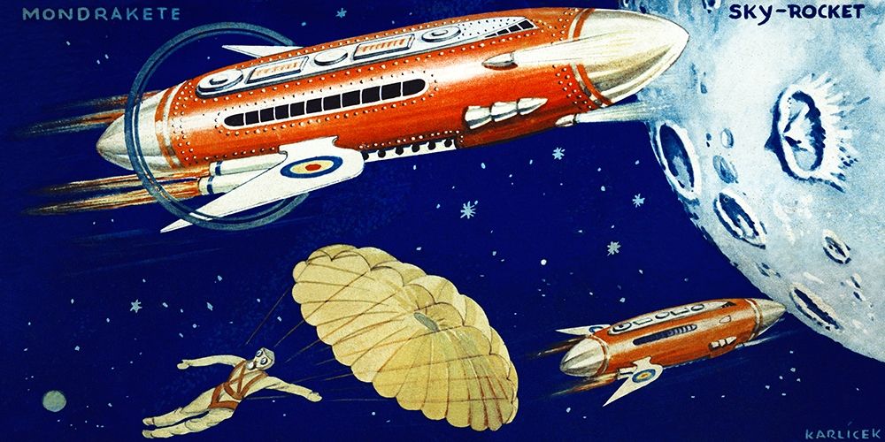 Mondrakete Sky-Rocket