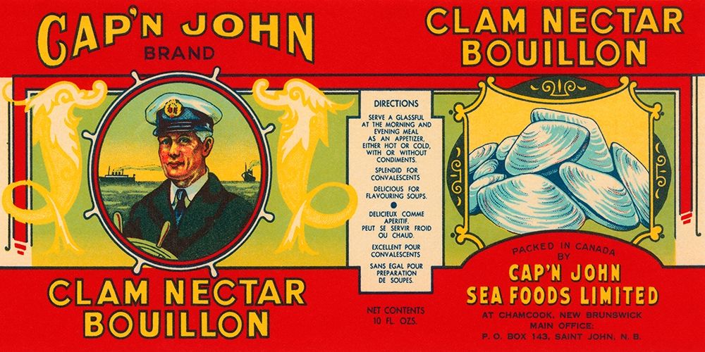 Capn John Brand Clam Nectar Bouillon