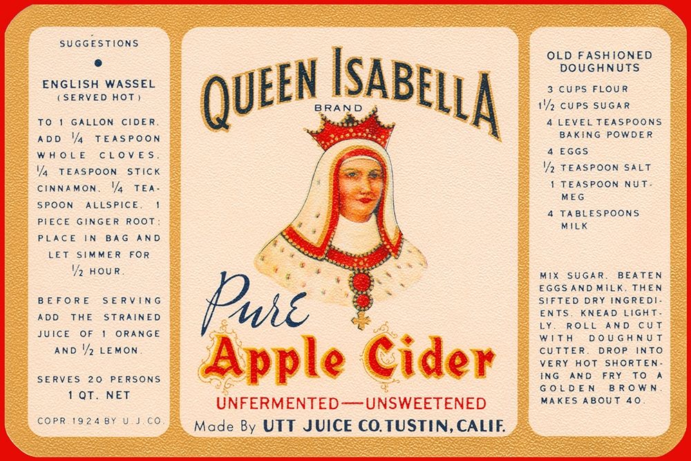 Queen Isabella Pure Apple Cider