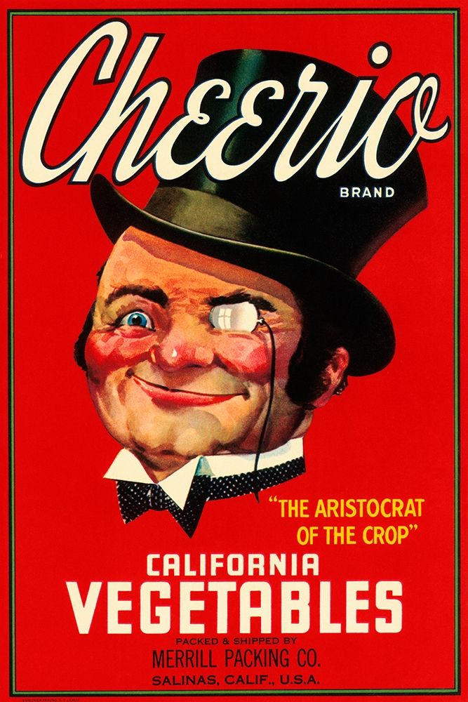 Cheerio Brand California Vegetables