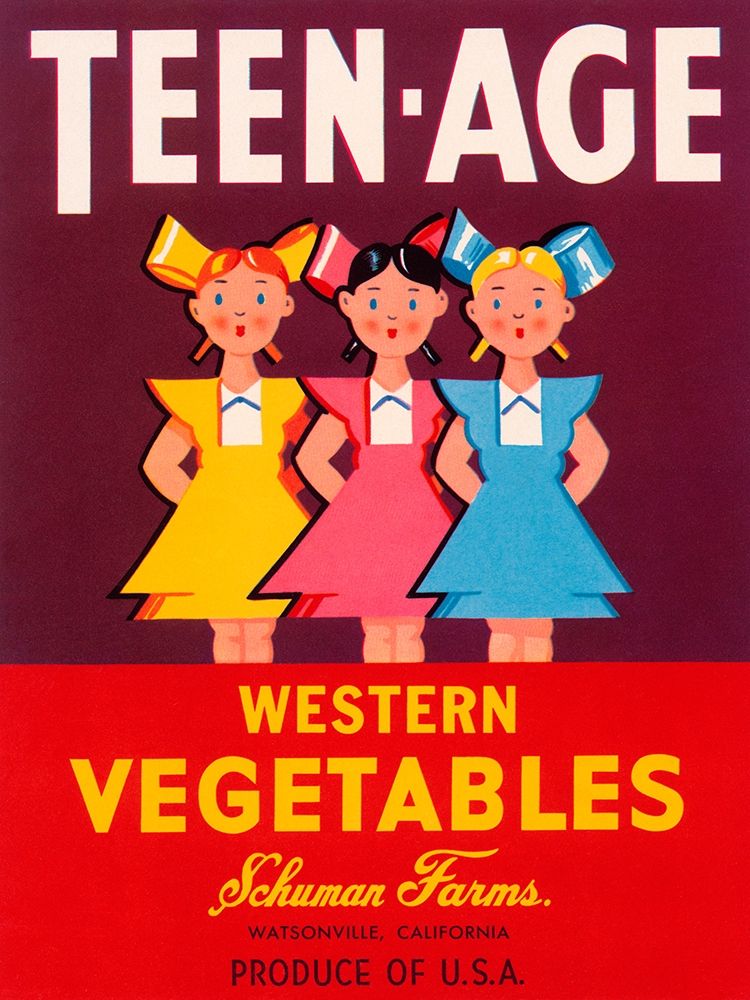Teen - Age Western Vegetables