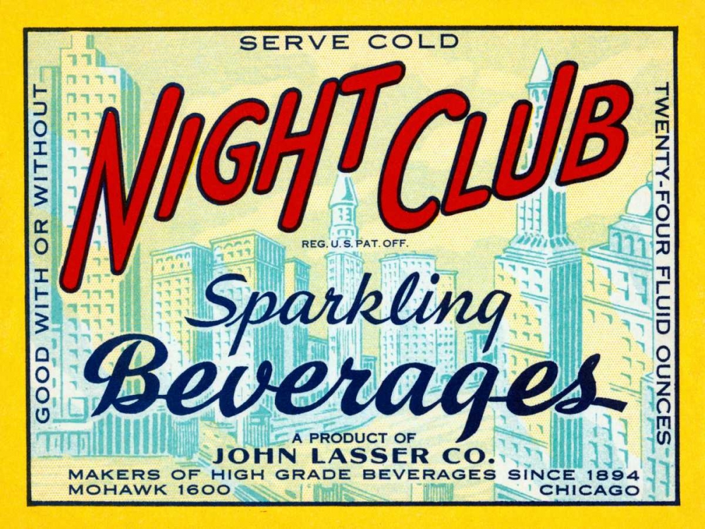 Night Club Sparkling Beverage