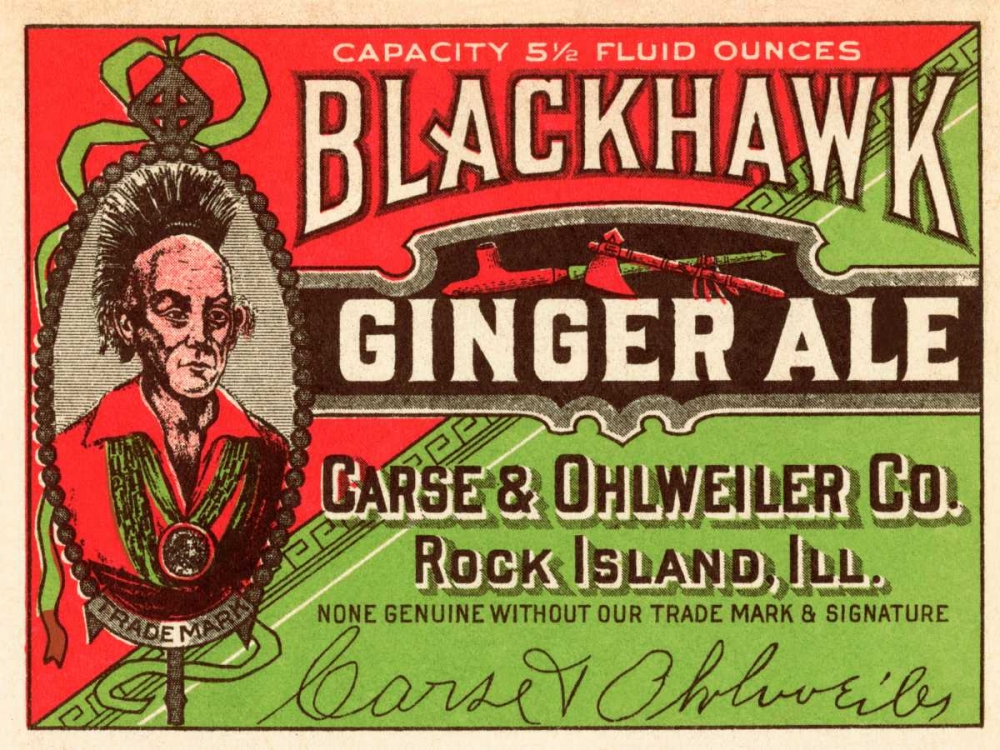 Blackhawk Ginger Ale