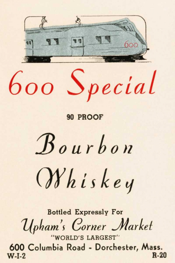 600 Special Bourbon Whiskey