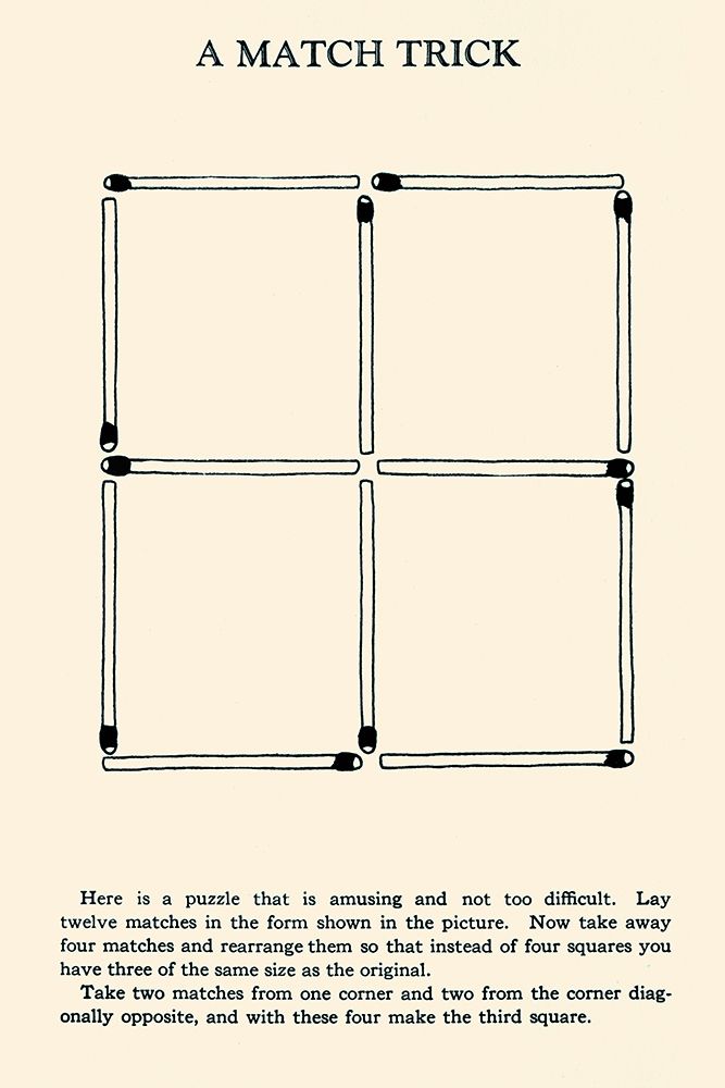 A Match Trick