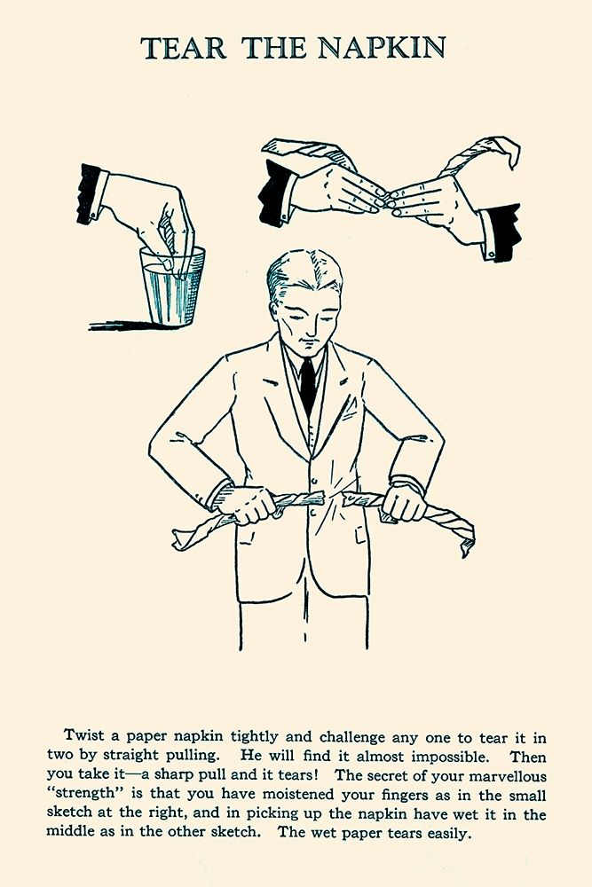 Tear the Napkin