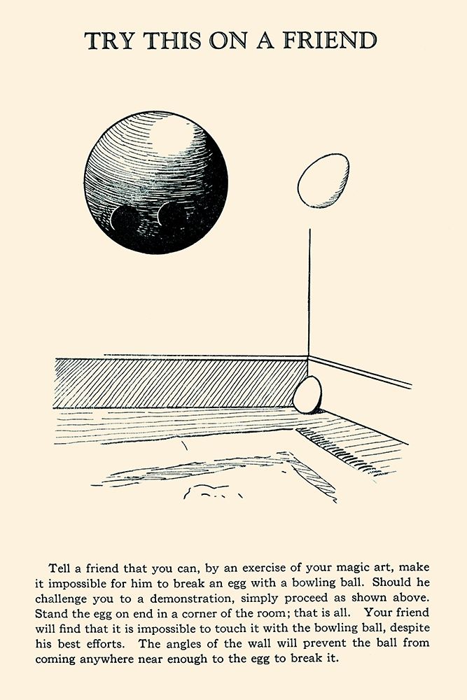 Try This on a Friend - Bowling Ball versus Egg