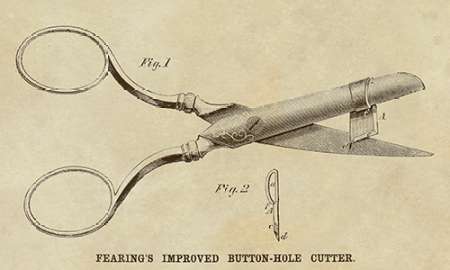 Fearing Improved Button-hole Cutter
