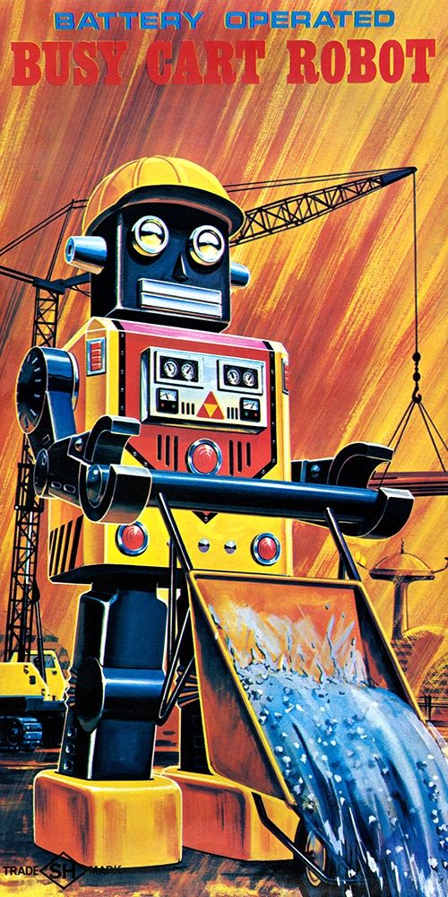 Busy Cart Robot
