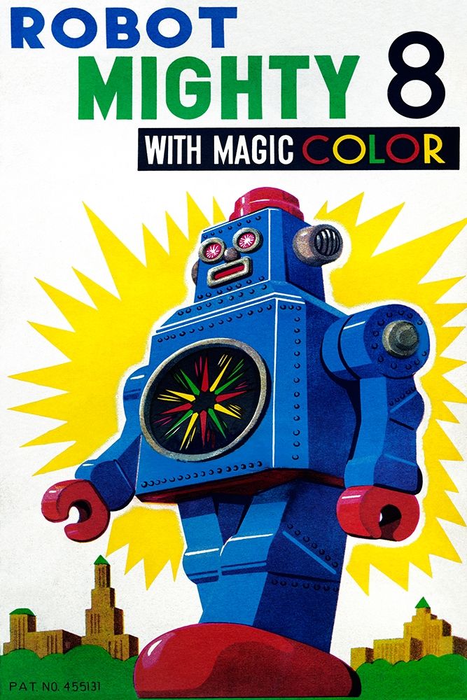 Robot Mighty 8 with Magic Color