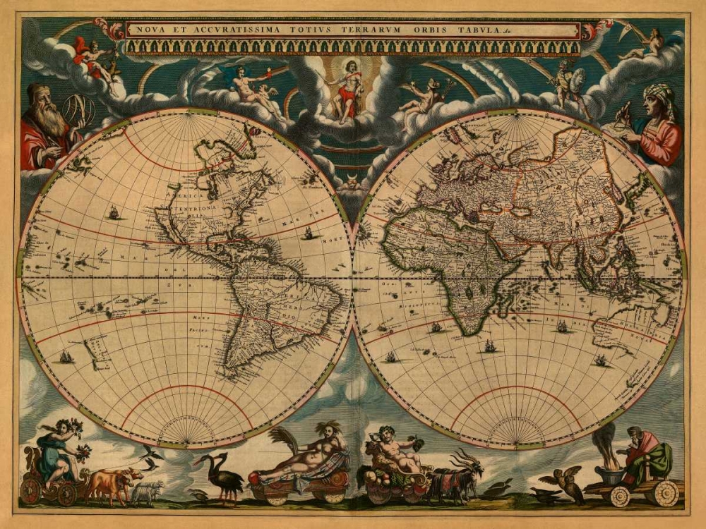 New and Accurate Map of the World