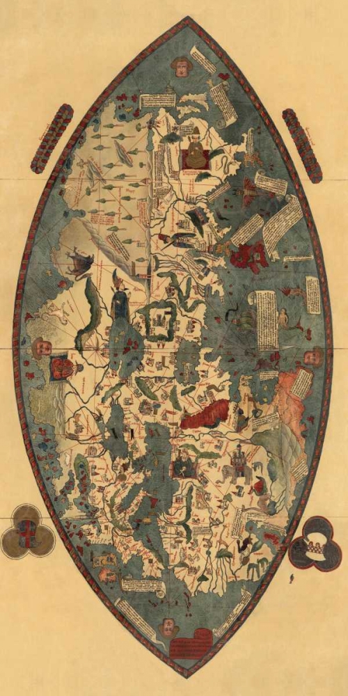 Genoese World Map