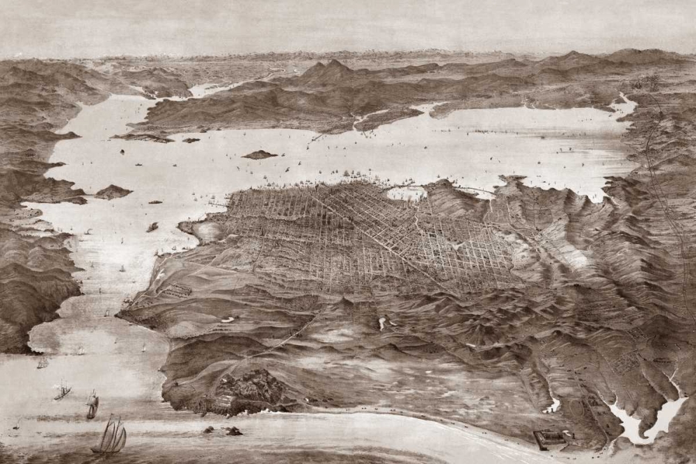 Birds-Eye View of San Francisco