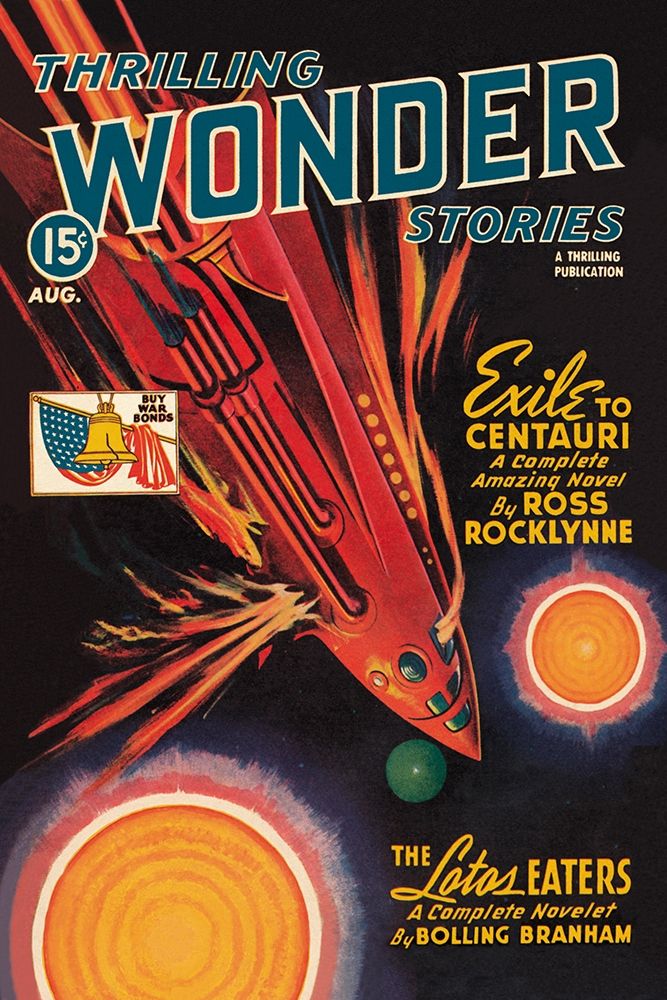 Thrilling Wonder Stories: Rocket Ship Troubles