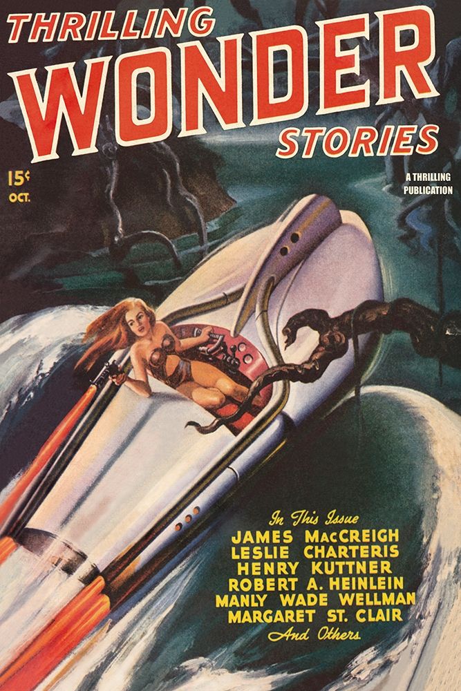 Thrilling Wonder Stories: Sheena and the X Machine