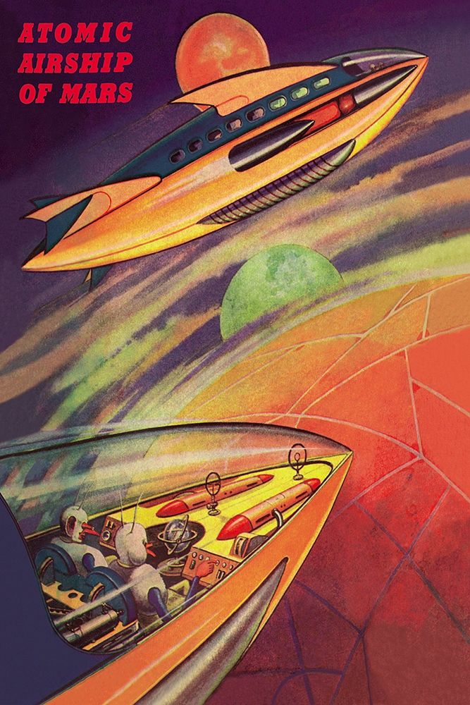Atomic Airships of Mars