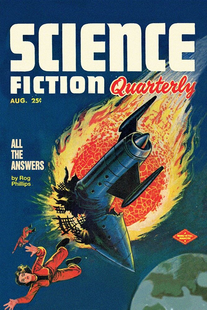 Science Fiction Quarterly: Comet Crashes into Rocket