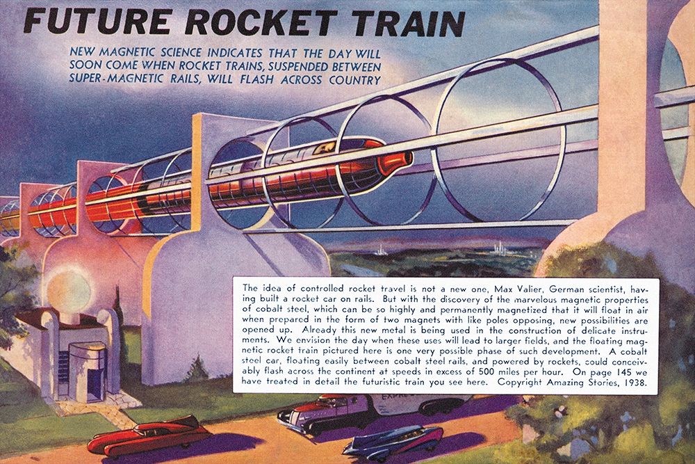 Future Rocket Train