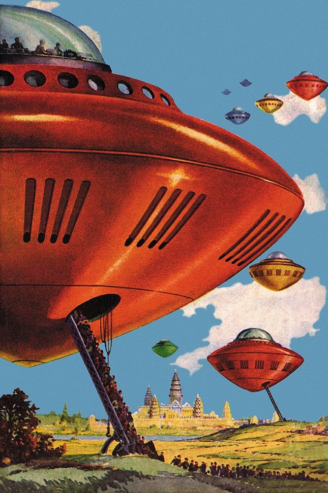 Spaceships at Angkor Wat