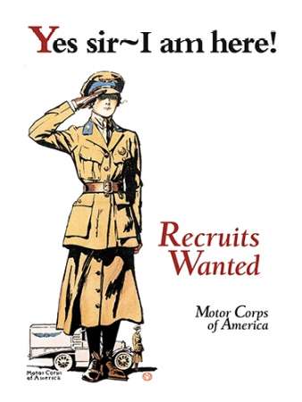 Recruits Wanted: Motor Corps of America