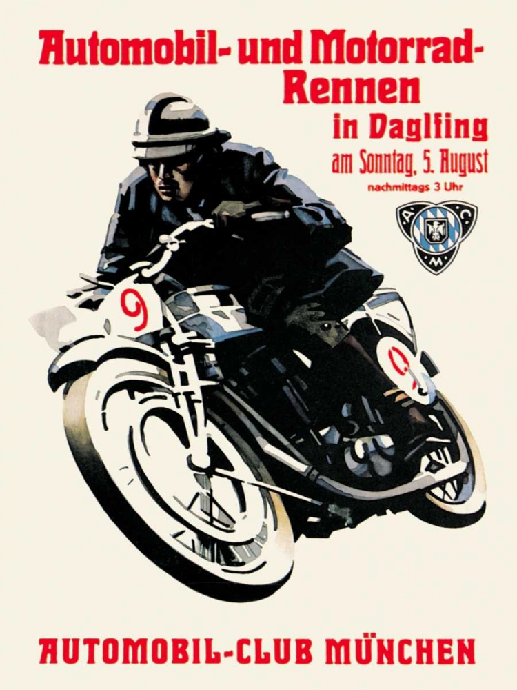 Automobile and Motorcycle Race - Munich