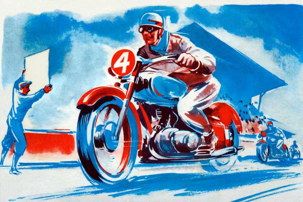 No. 4 Motorcycle