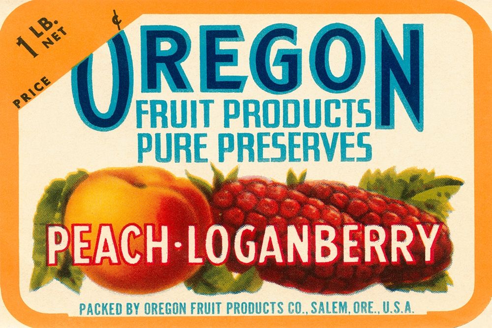 Peach - Loganberry Preserves Cropped