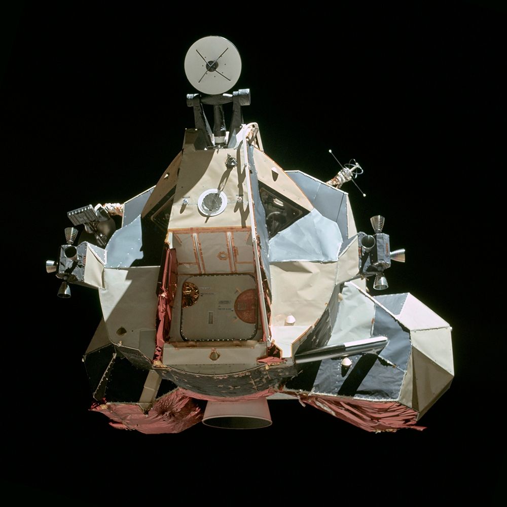 Challenger - the Apollo 17 Lunar Module, 1972