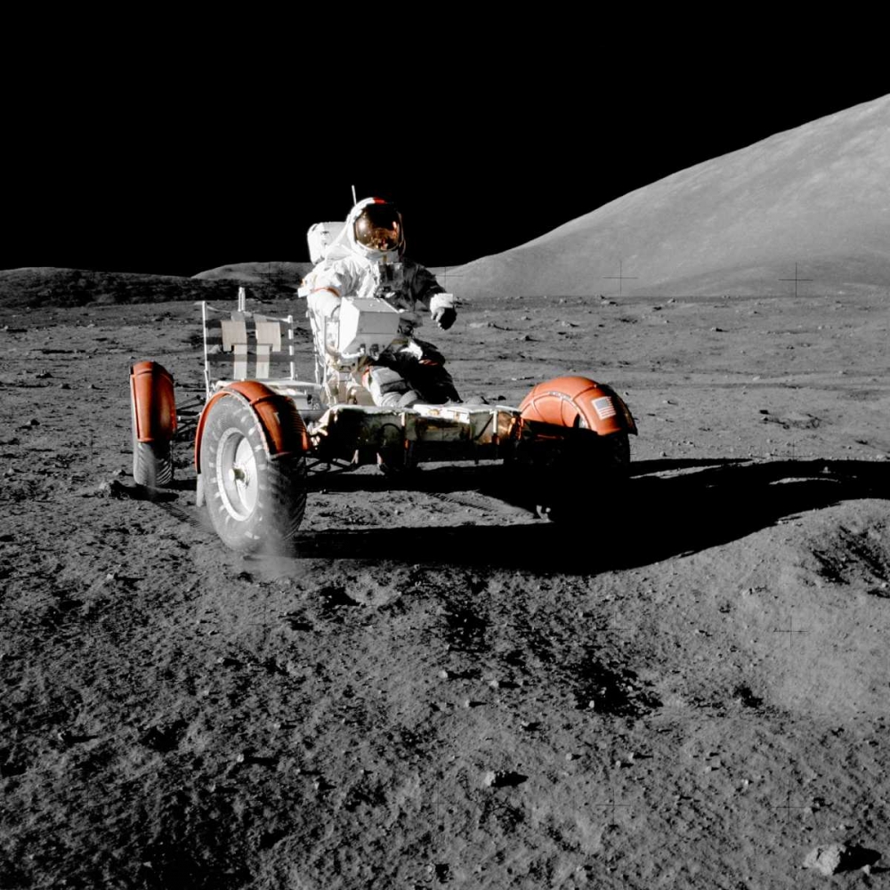 Lunar Roving Vehicle, Apollo 17, 1972