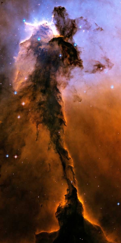 Stellar Spire in the Eagle Nebula
