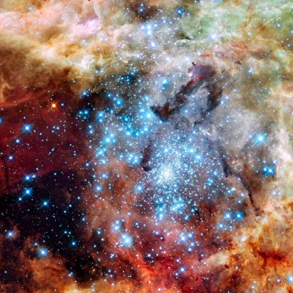Merging Clusters in 30 Doradus