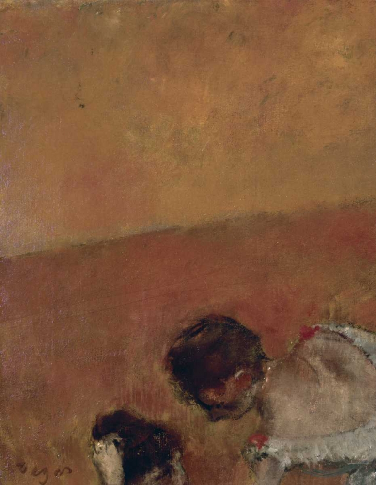 Danseuses Montant Un Escalier - left