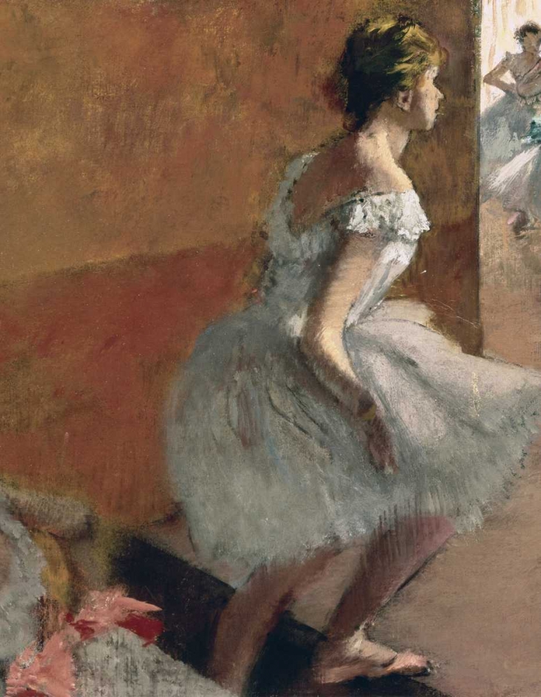 Danseuses Montant Un Escalier - center