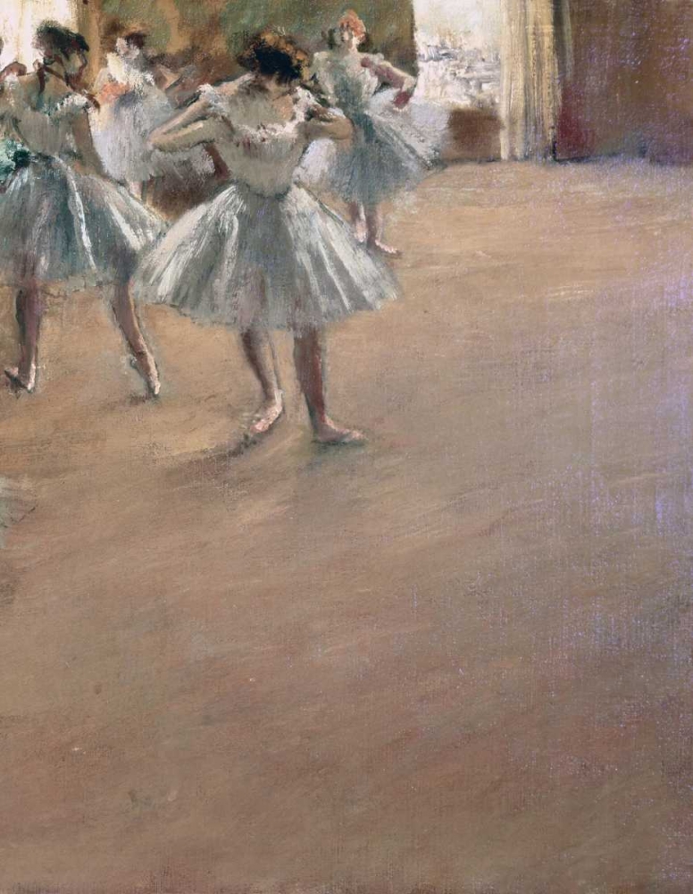 Danseuses Montant Un Escalier - right