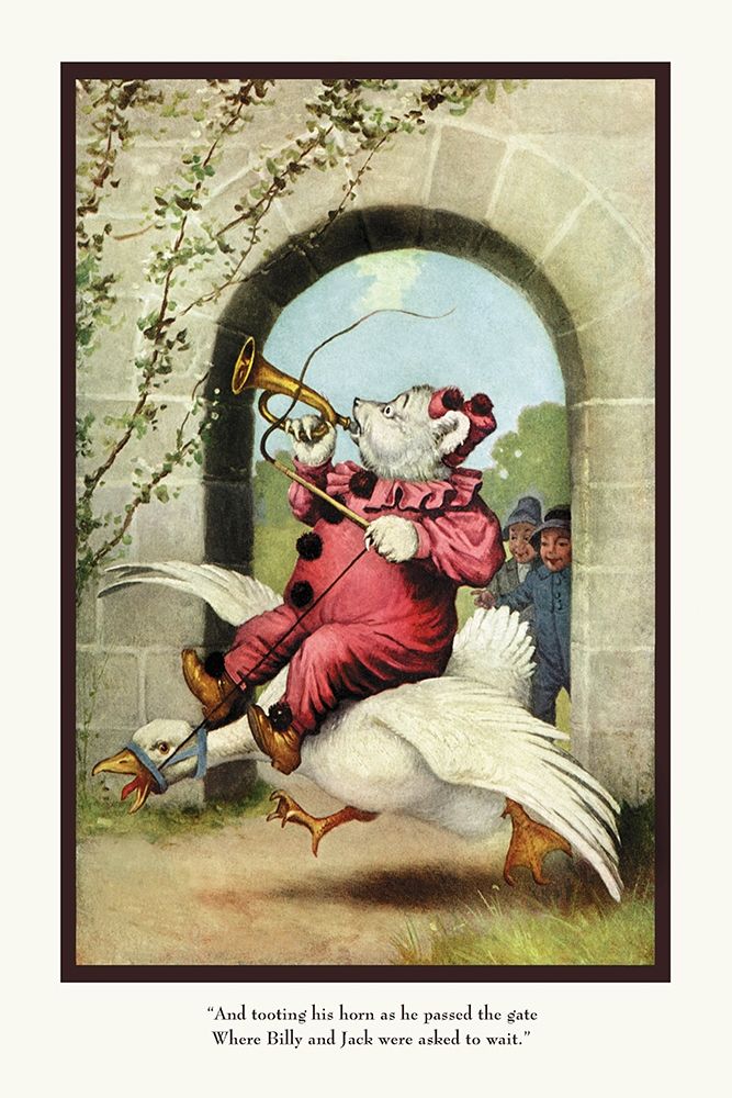 Teddy Roosevelts Bears: Teddy G Tooting His Horn