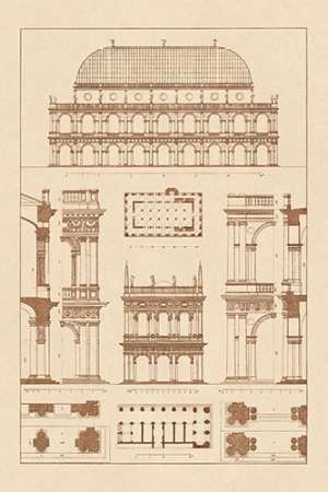 Basilica at Vicenza and Library of St. Marks at Venice