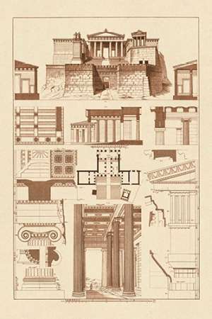 The Propylaea of the Acropolis at Athens