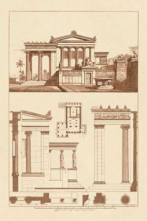 The Erechtheum at Athens