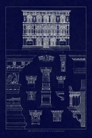 Palazzo Vendramin-Calergi at Venice (Blueprint)