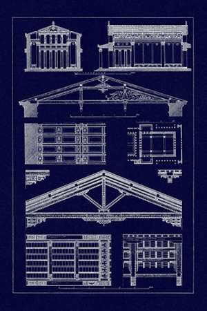Internal Decoration of Roof (Blueprint)