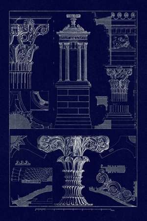 Monument of Lysicrates at Athens (Blueprint)