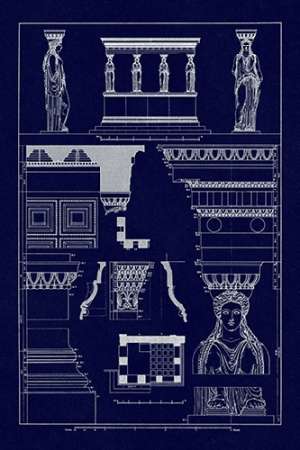 Porch of the Caryatids (Blueprint)