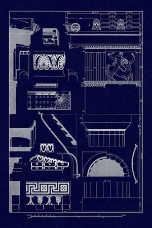 Details of Parthenon at Athens (Blueprint)