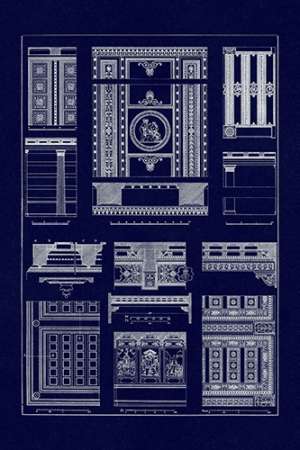 Ceilings with Visible Course of Beams (Blueprint)