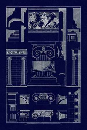 Ionic Orders and Capitals, PolyMuseumome (Blueprint)