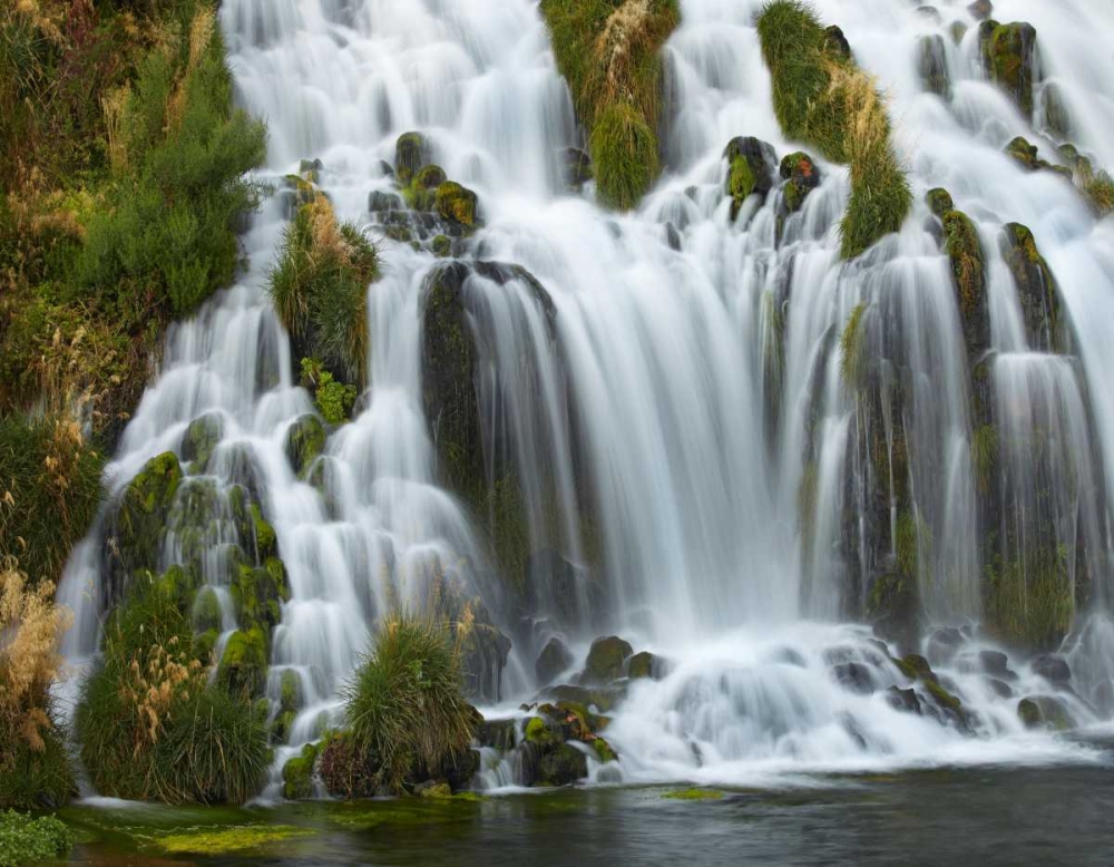 Waterfall, Niagara Springs, Thousand Springs State Park, Idaho.